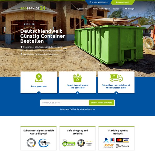 Show that we help the environment Design by OMGuys™