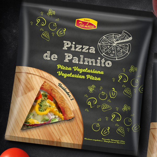 Design by deleted-1418510 titled "packaging design for frozen pizza"