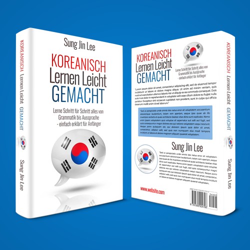 Learning Korean Book Cover Design by NoBoundaries