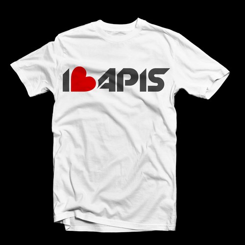 t-shirt design for Apigee Diseño de doniel