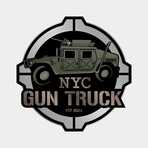 Attractive Logo for a Military Humvee Experience in the middle of the Big Apple Diseño de RayyaNamira