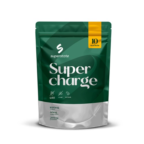 Packaging Design for a clean electrolyte supplement Design by sougatacreative