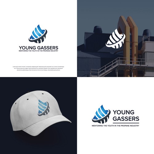 Young Gassers Logo Design by Mhala