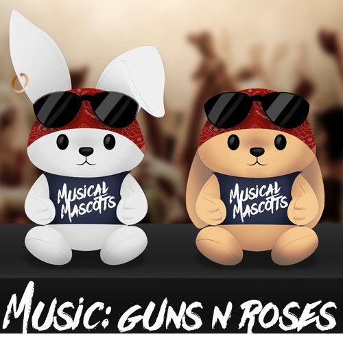 Wanted: world´s coolest rock/heavy metal plush toy character