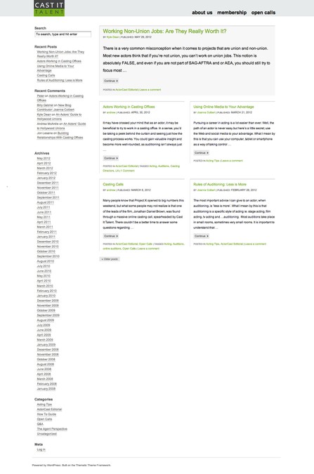 New Banner Ad Wanted For Cast It Talent Banner Ad Contest