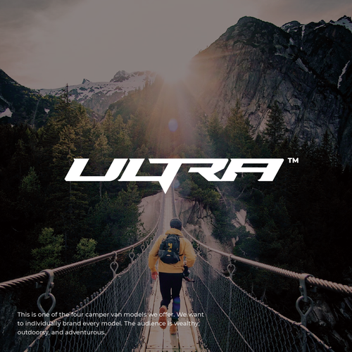 Camper Van Model Logo - "Ultra" Design by Lucky ❤