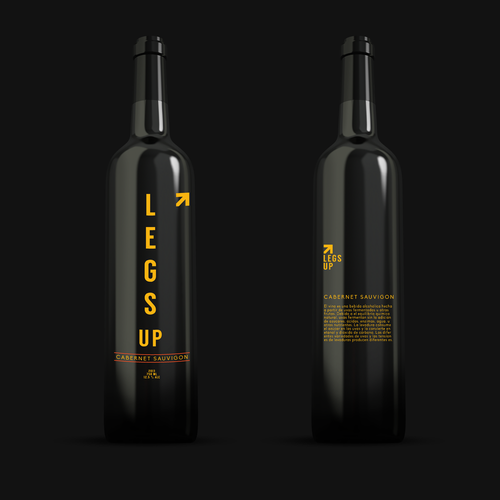 Design di Legs Up 2013 Vintage Wine Label di KayArt