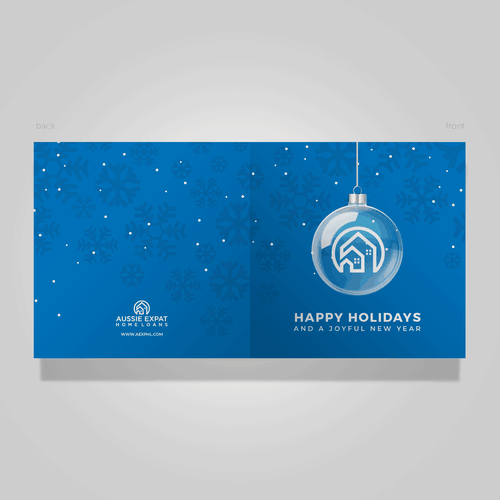 Corporate Christmas card design Design by dalheners