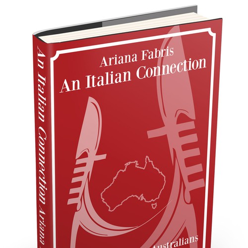 An Italian Connection: book cover design Diseño de AlxE