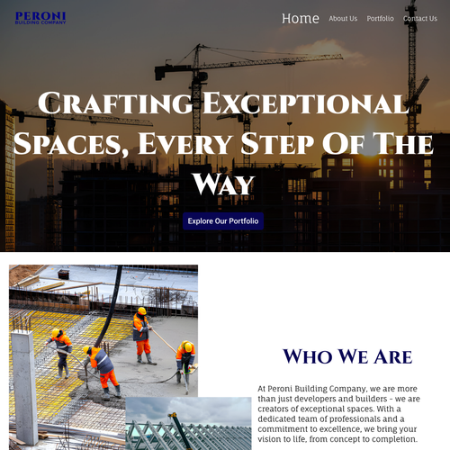 PBC website Design by Ciru