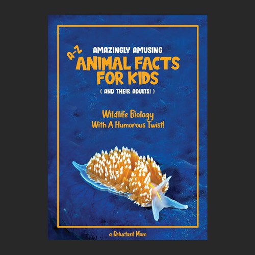 Book Cover for a Wildlife Book of Fun Facts! Design by Pi.