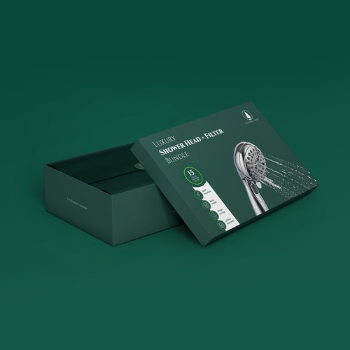 EverGreen + Maker Shower bundle pack box Design by Adii23