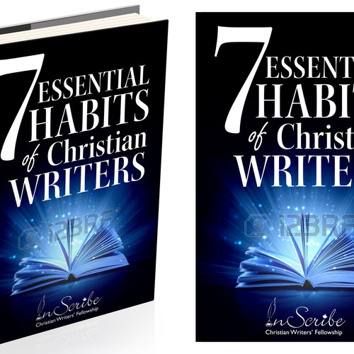 Create a captivating book cover for anthology, 7 Essential Habits of Christian Writers Design by Ramarao V Katteboina
