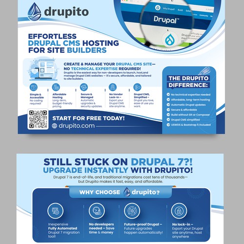 Postcard, flyer or print contest entry by *FBCTechnologies*