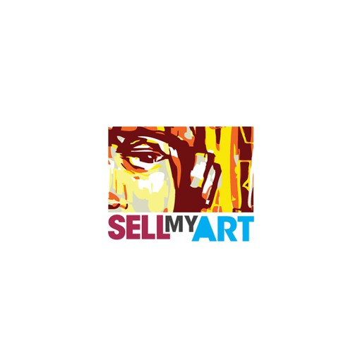 Sell my ART!!! logo design Diseño de deleted-319491