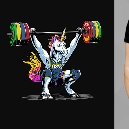 crossfit unicorn shirt