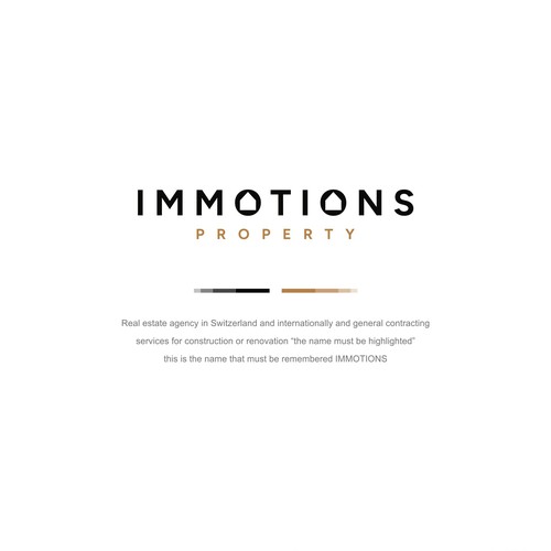 Logo IMMOTIONS PROPERTY Design by GRIN Designs™