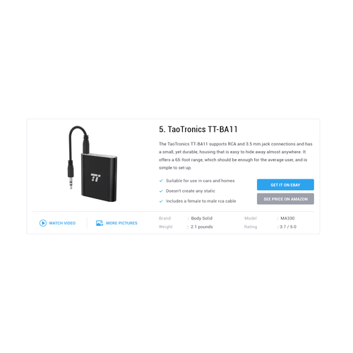 section of web page design, desktop only Design by dandyvasanth