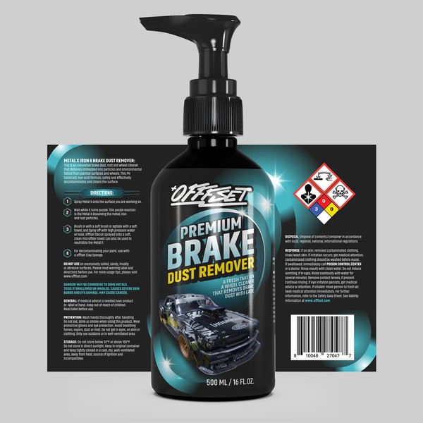 Design realizzato da Balad_Studio™ intitolato "Label Design for a PREMIUM Car Wheel Cleaner"