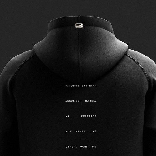 Hoodie - unique and impressive design Réalisé par steamdesign