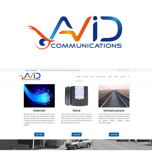 Create a logo for Avid Communications Design by bookwood