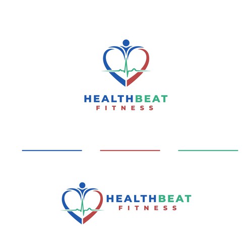 Heart Health and Fitness Logo - A quick easy contest to recreate and tweak a design Design por velo.std