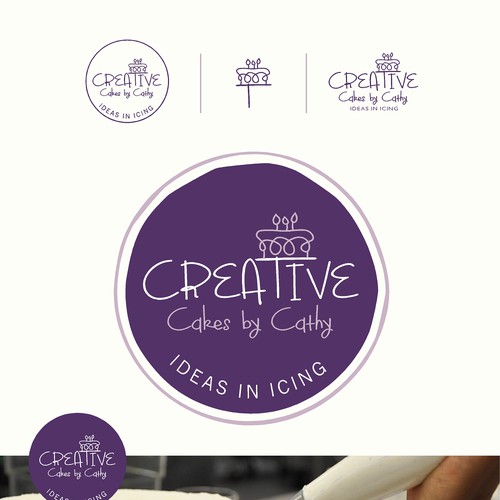 create a unigue logo from cake design using the 3 C's Design by Juniper Design