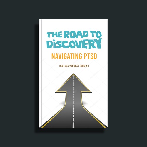 Design a book cover to grab attention for Navigating PTSD: The Road to Recovery デザイン by Redworks
