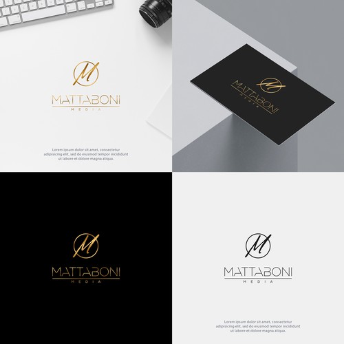 Need a fast logo for videographer Design by Dante Studio