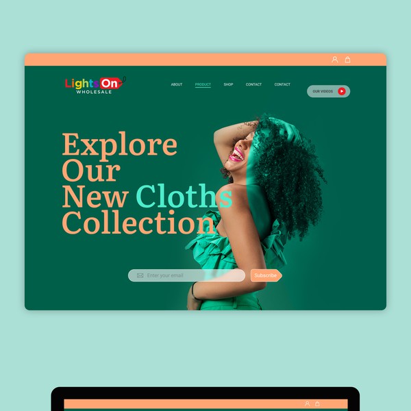 Design by me.L™ titled "Lights On Wholesale LLC"