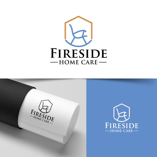 Fireside Home Care Logo Design by Web Hub Solution