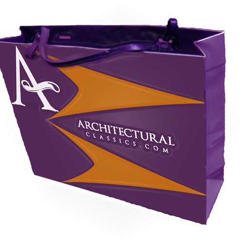 Carrier Bag for ArchitecturalClassics.com (artwork only) Ontwerp door Triple9