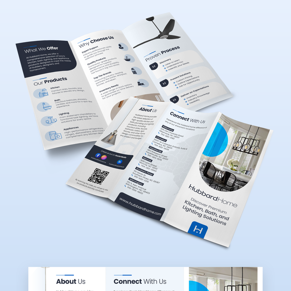 Diseño de julie_ titulado "Tri-fold brochure"