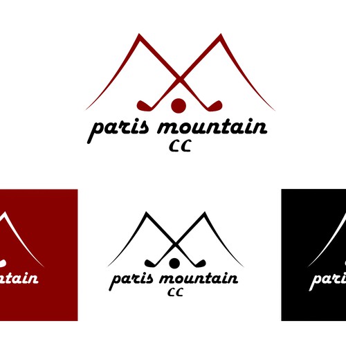 Refine an 80-yr old logo for Paris Mountain Country Club Design by S.C.C.