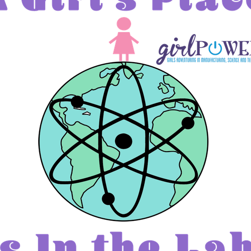 Girl Power STEM Camp Tshirt contest