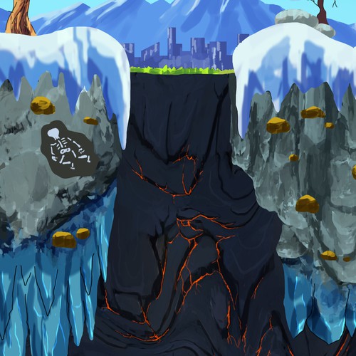 Scrolling Game Background Design Design von TonyS23