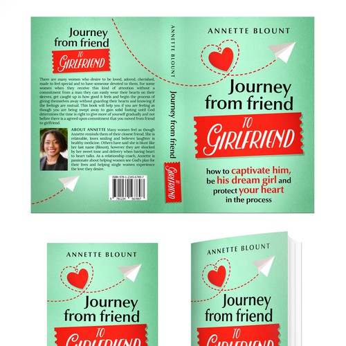 Design a book cover that is fun and playful to help single women experience love beyond friendship Ontwerp door Charala