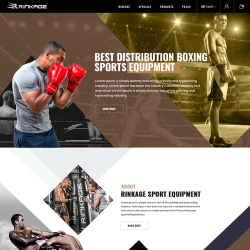 Web page design contest entry by ⚡️unbox.style⚡️