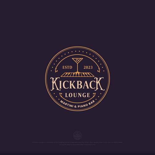 Kickback Lounge - Martini & Piano Bar Design by dsteps.cp