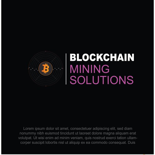 Tech Future Logo Required - Blockchain Mining Solutions Réalisé par Obaydurbd