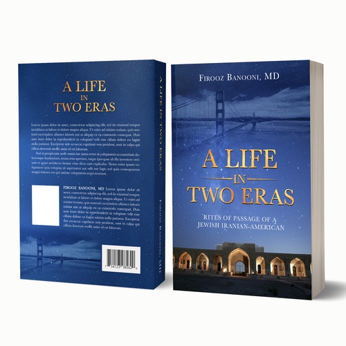 Book cover for life story Design by mersina