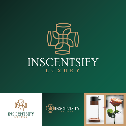 Diseño de Inscentsify - logo de Rizarv