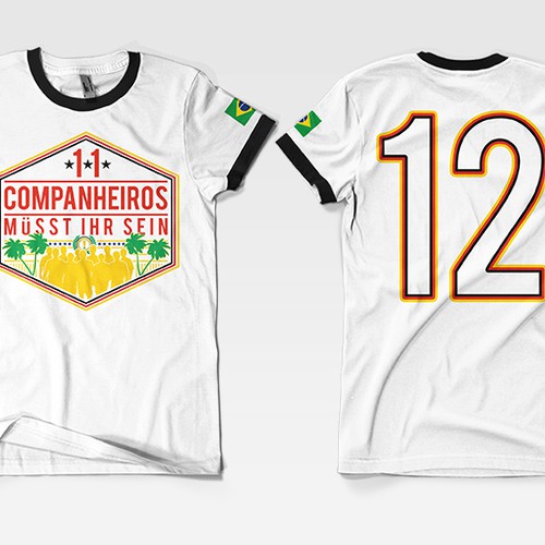 Football! World Cup! Summer! But hey ... what to wear? The alternative german football jersey! Design by "Bali Bird"