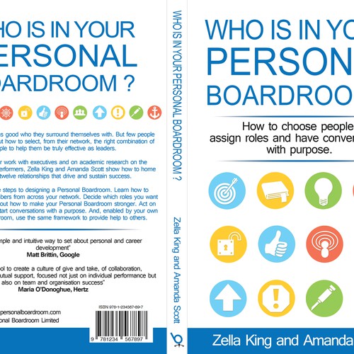 Design a book cover for "Who is in your Personal Boardroom?" Design by arieino