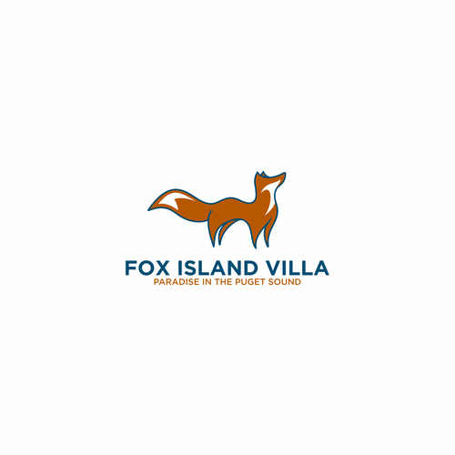 Design a Vacation Home Logo that Depicts Paradise on Fox Island Design by SWARN " O