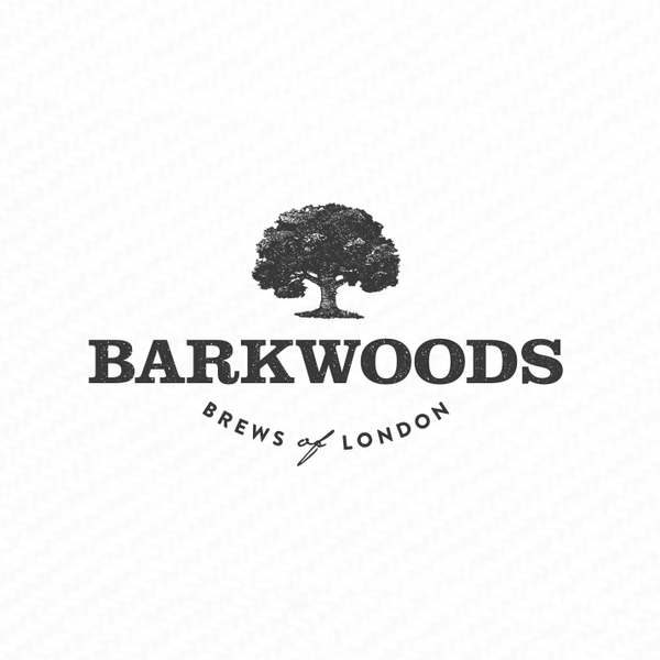 Design by zaedie titled "premium coffee/tea/health & wellbeing logo for Barkwoods."