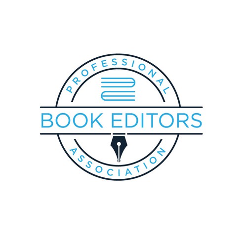 Logo for a Modern Professional Association of Book Editors Design by Art_Nesia™