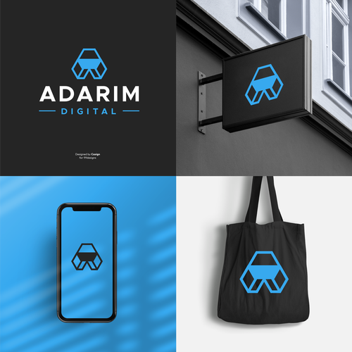 Design a logo for "adarim digital" - Digital Marketing Agency Design by casign