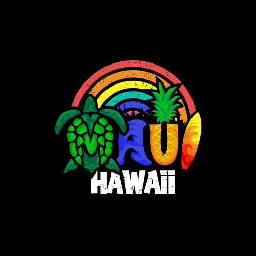 Designs | A T-Shirt Design to appeal to travelers to Maui Hawaii | Logo ...