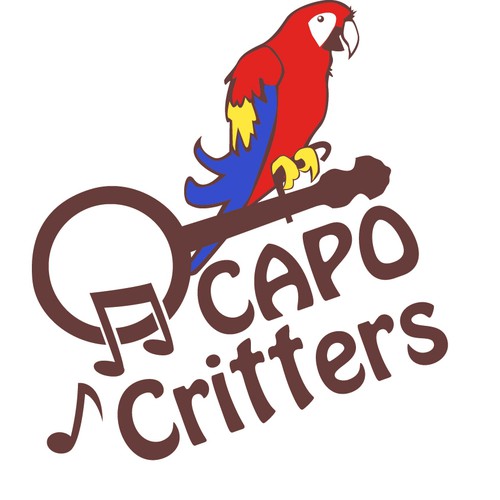 LOGO: Capo Critters - critters and riffs for your capotasto Design von janeedesign